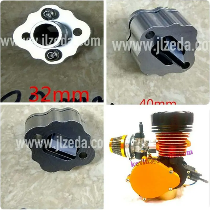 80cc Motorized Bicycle Performance Part Reed Valve Kit 40mm Intake