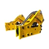 hydraulic container spreader excavator attachments hydraulic rock breaker hammer