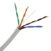 SZADP brand utp cat5e 24awg 0.5mm copper lan cable pass flukee test 100m networking cable