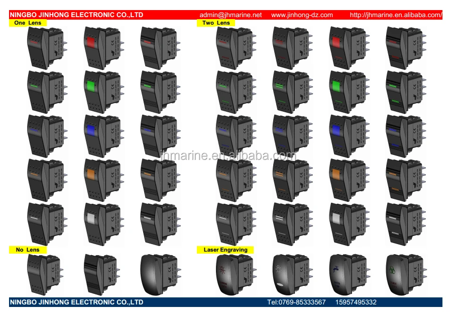 Carling type Switch Panel Double Switch Housing ARB holder, View Carling type Switch Panel, JH Product Details from Ningbo Jinhong Electronic Co ,