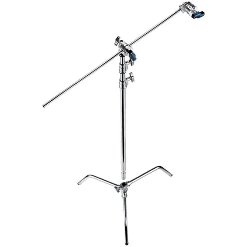 C Type Impact Video Light Stand 3050mm 3m Light Stand Tripod For Studio