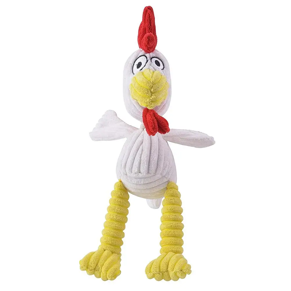 plush chicken dog toy