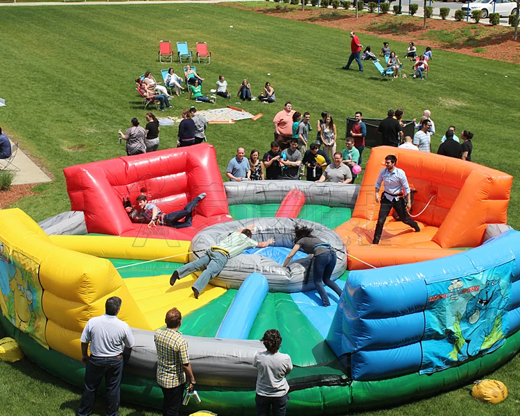 Interactive Carnival Game Bungees Running Sports Hungry Hippo