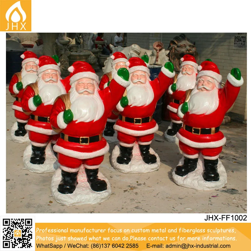 Life Size Santa Claus Fiberglass Christmas Decoration 2017 (1).jpg
