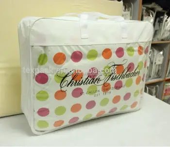Large Capacity Transparent Plastic Blanket Packing Bags For