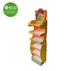 ECO Green Material Flooring Display for Toy Display Cabinet, POP Up Cardboard Display Stand