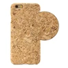 Snap On Hard Natural Wood Cork Case for iPhone 8