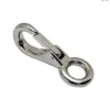 marine deck hardware rigging snap hook with fixed eye