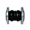 Double sphere flanged rubber expansion joints