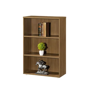 Display Open Shelves Metal Filing Cabinet 3 Drawers Bookshelf