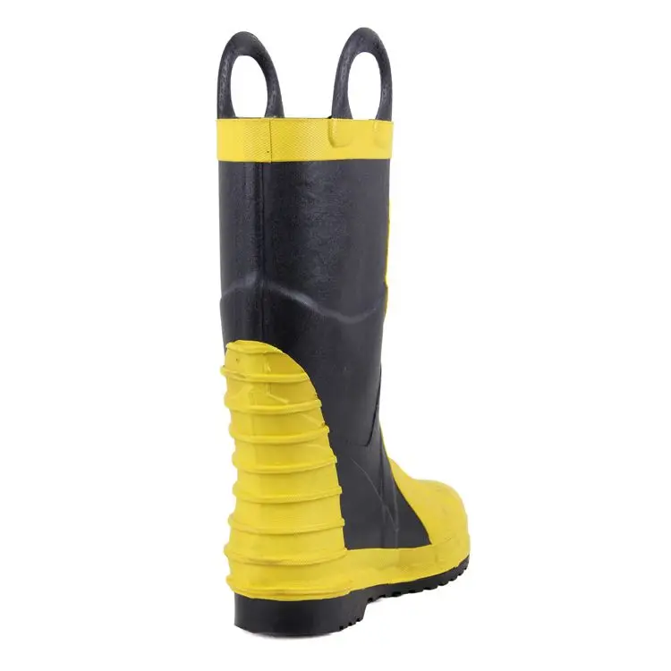 Steel Toe Steel Insole Fireproofing Firefighters Rubber Boots Buy