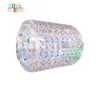 Inflatable floating walking roller wheel for water aqua park