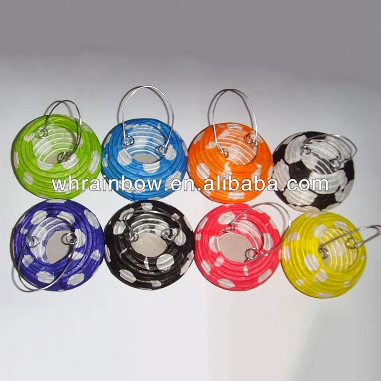 small round paper lanterns