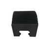 pvc cnc cloth machine coated flexible metal guard shield cylinder bellows protective cover