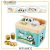 wholesale electric talking steal cat funny plastic money saving box with lock