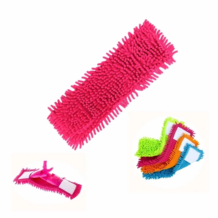 Chenille Microfiber Replacement Flat Mop Head For Flat Mop Buy Flat