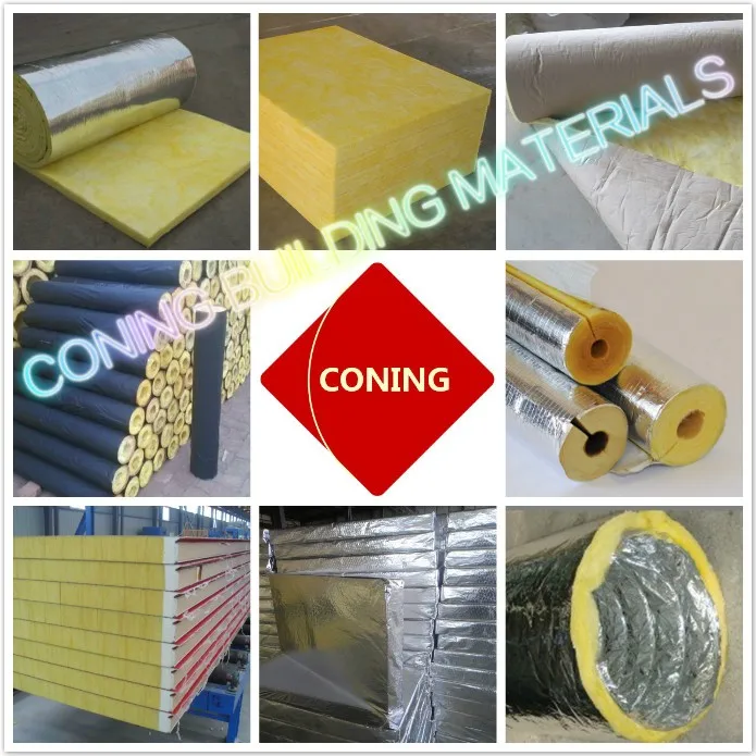 Glass Wool Faced With Aluminum Foil For Warehouse Roof Insulation Buy