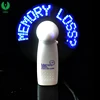 Custom Message Light up USB Mini Programmable LED Message Fan