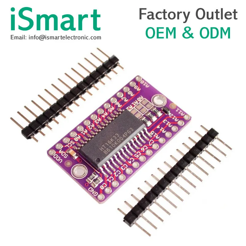 HT16K33 LED Dot Matrix Drive Control Module Board for Arduino