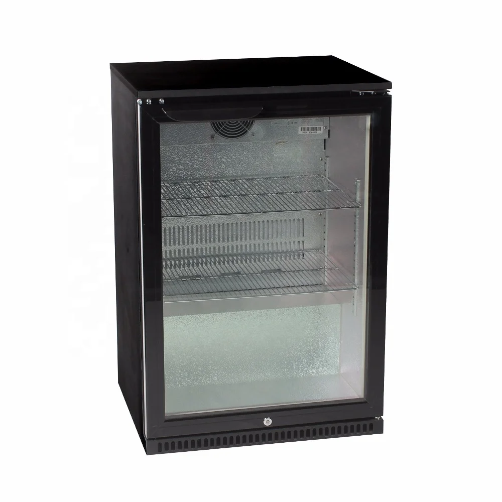 900mm under counter single glass door wall mount visi beer cooler fridge chiller display showcase MEPS approval LED light built