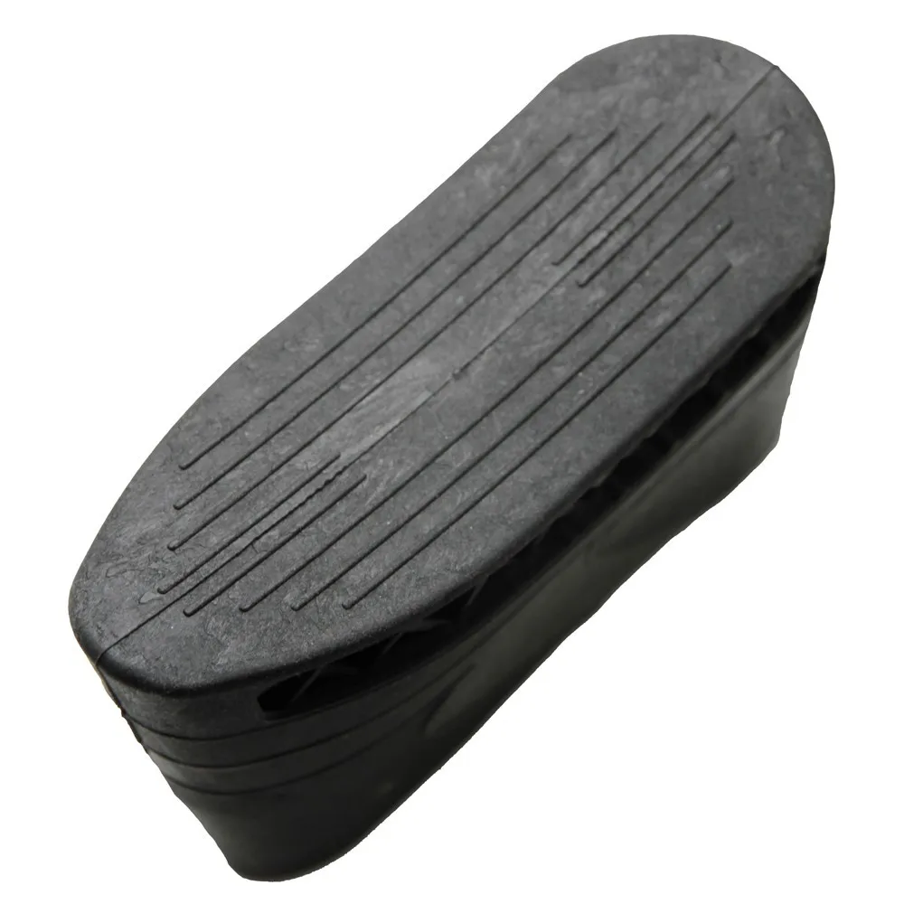 Rubberen Terugslagdemper Voor Jachtgeweer – Opsteekbare Kolfbeschermer, Verlengt De Kolf, Past Op De Meeste Geweren, Zwart/bruin, 12,5 X 8 Cm