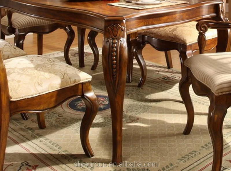 9005A36wood furniture made in malaysia 2016 european dining room