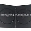 Durable double cd dvd storage case dvd tin case