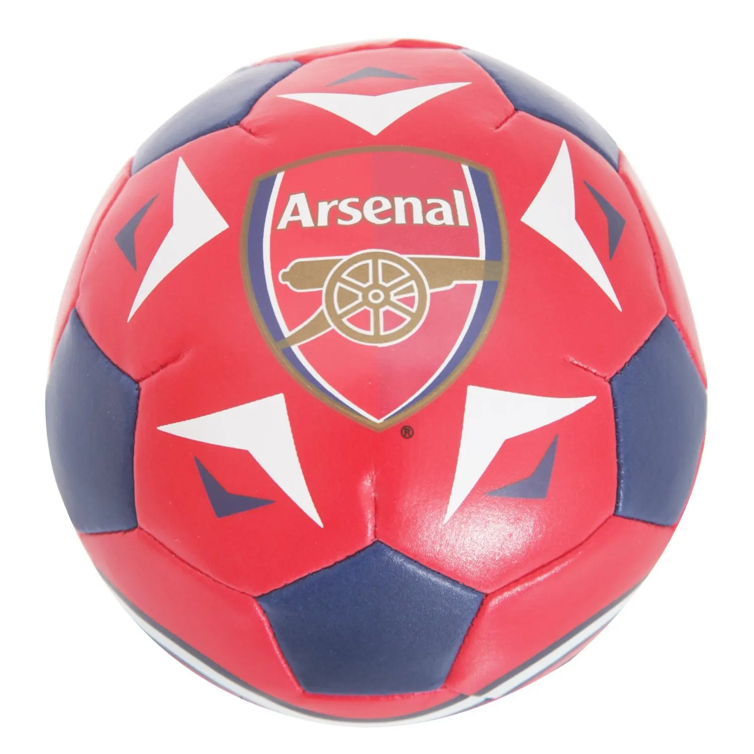 Arsenal FC Official Football Crest Mini Soft Ball