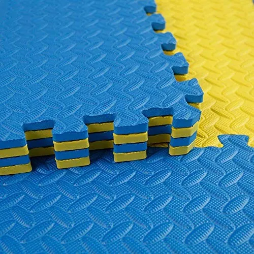 High Quality 1m X 1m Interlocking Eva Soft Foam Kids Play Mats Tiles