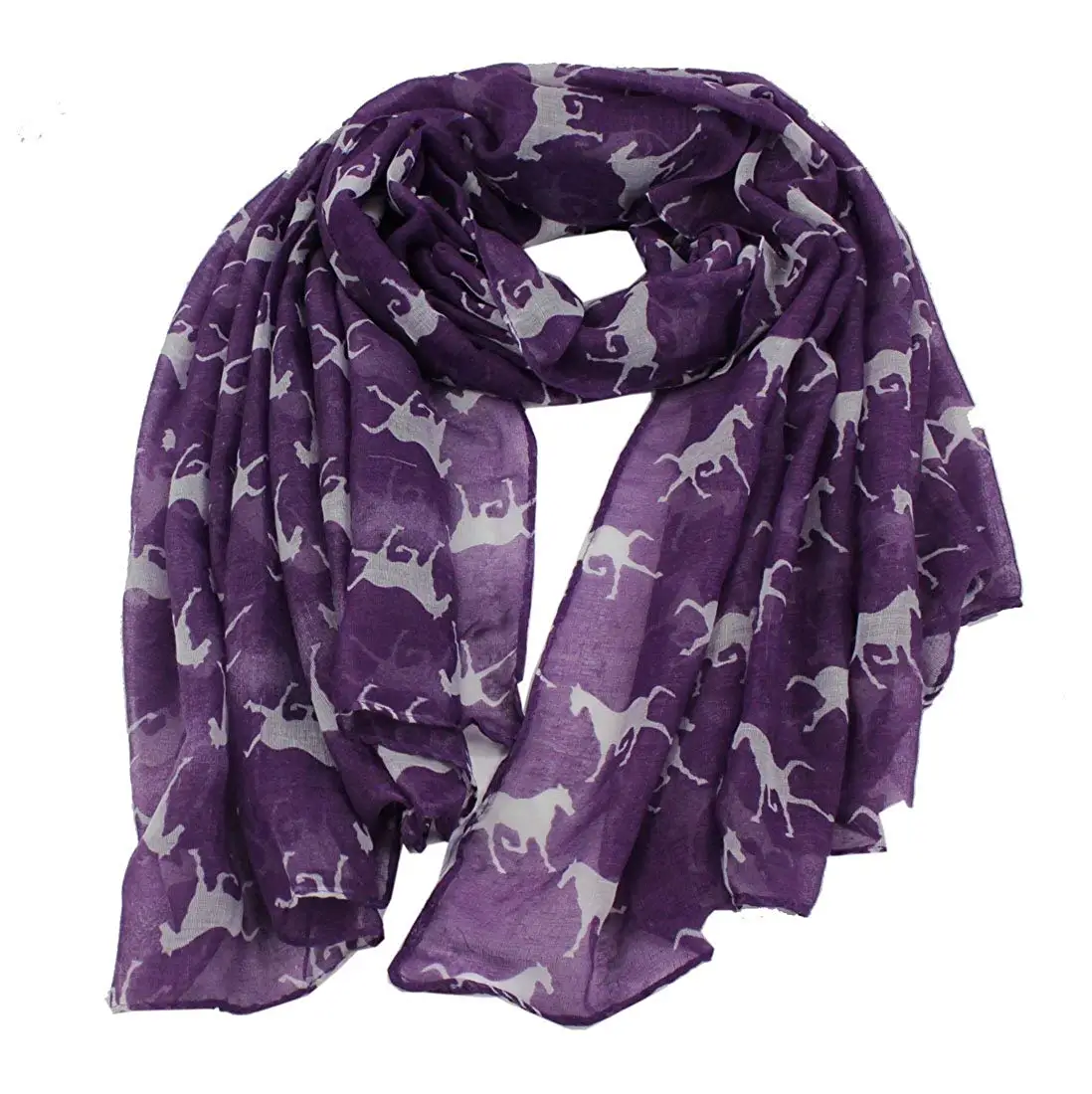 Cream baby Owl Print Scarf Shawl Stole Wrap Hijab 100/% Viscose