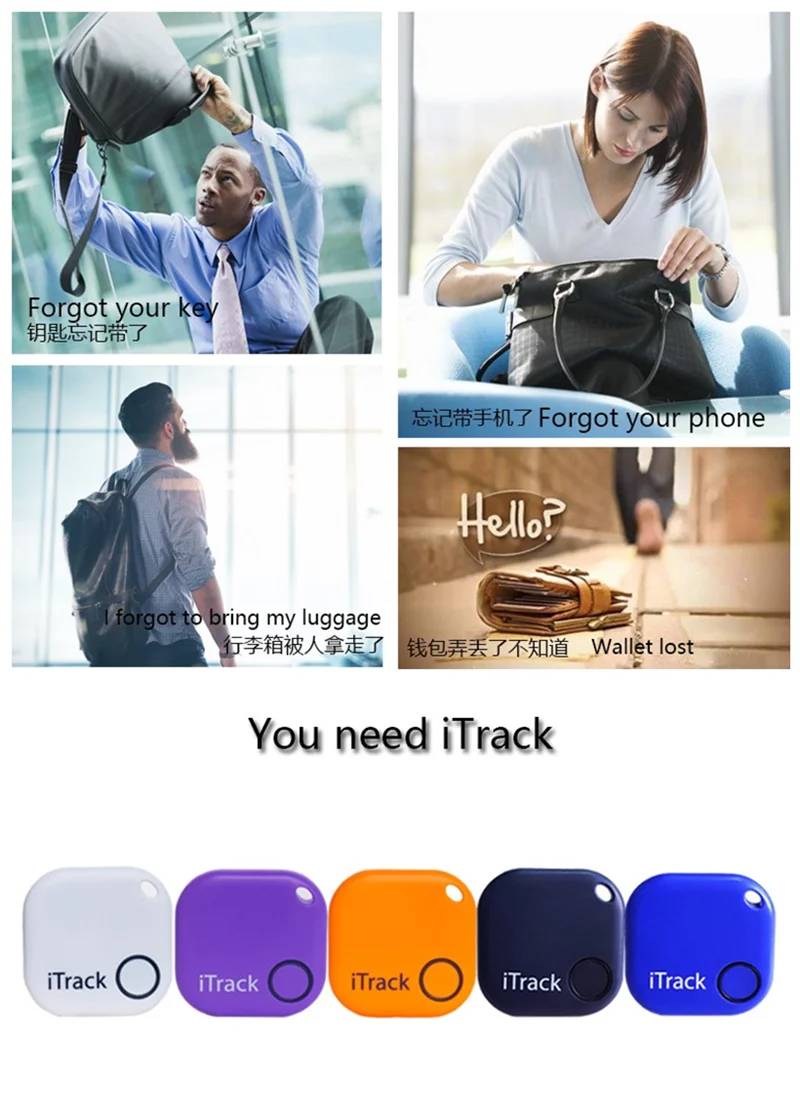 Mini Gps Tracker Without Sim Card Pet/vehicle/personal Google Map Sos Alarm Tracker Gps Locator