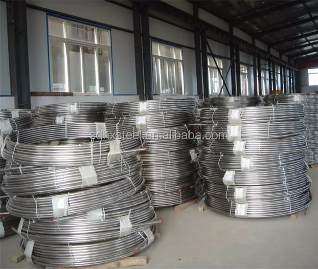 Kinds of Stainless Steel Tube Coil Ueds for Refrigerator Evaporator