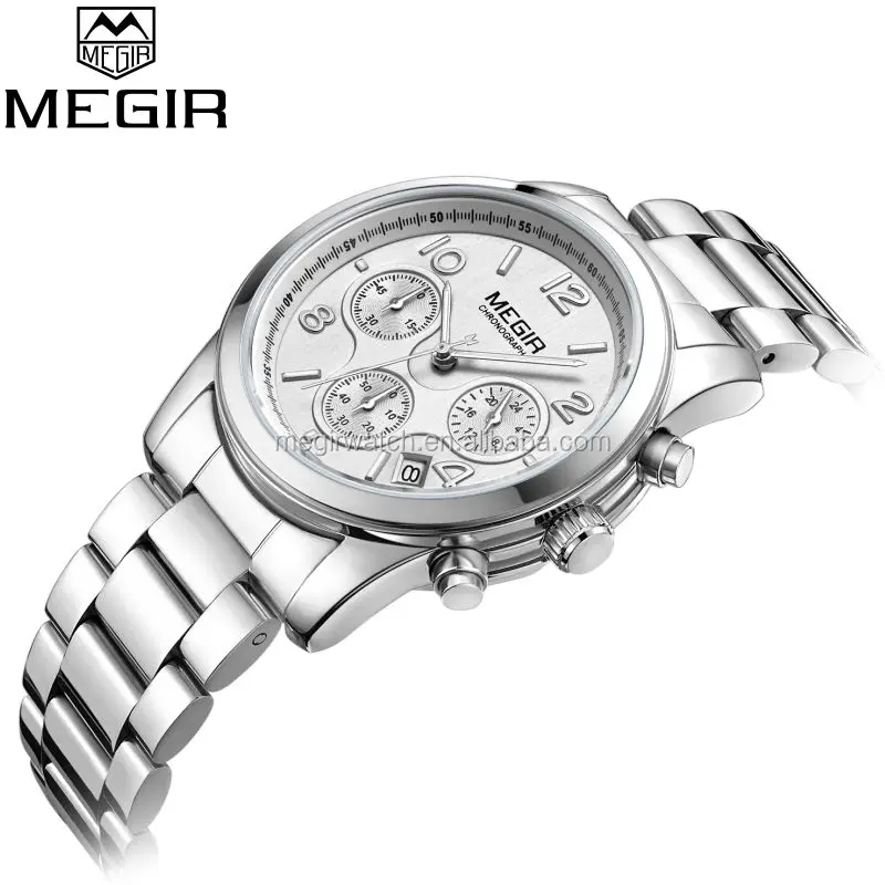 hottest 2057g 6 hands chronograph megir lady watch 3 atm water resistant buy megir lady watch chronograph watch 3 atm water resistant watch product