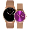 Customized Couple Watch Fashion Casual Waterproof Quartz Ultra-thin Mesh strap Watch