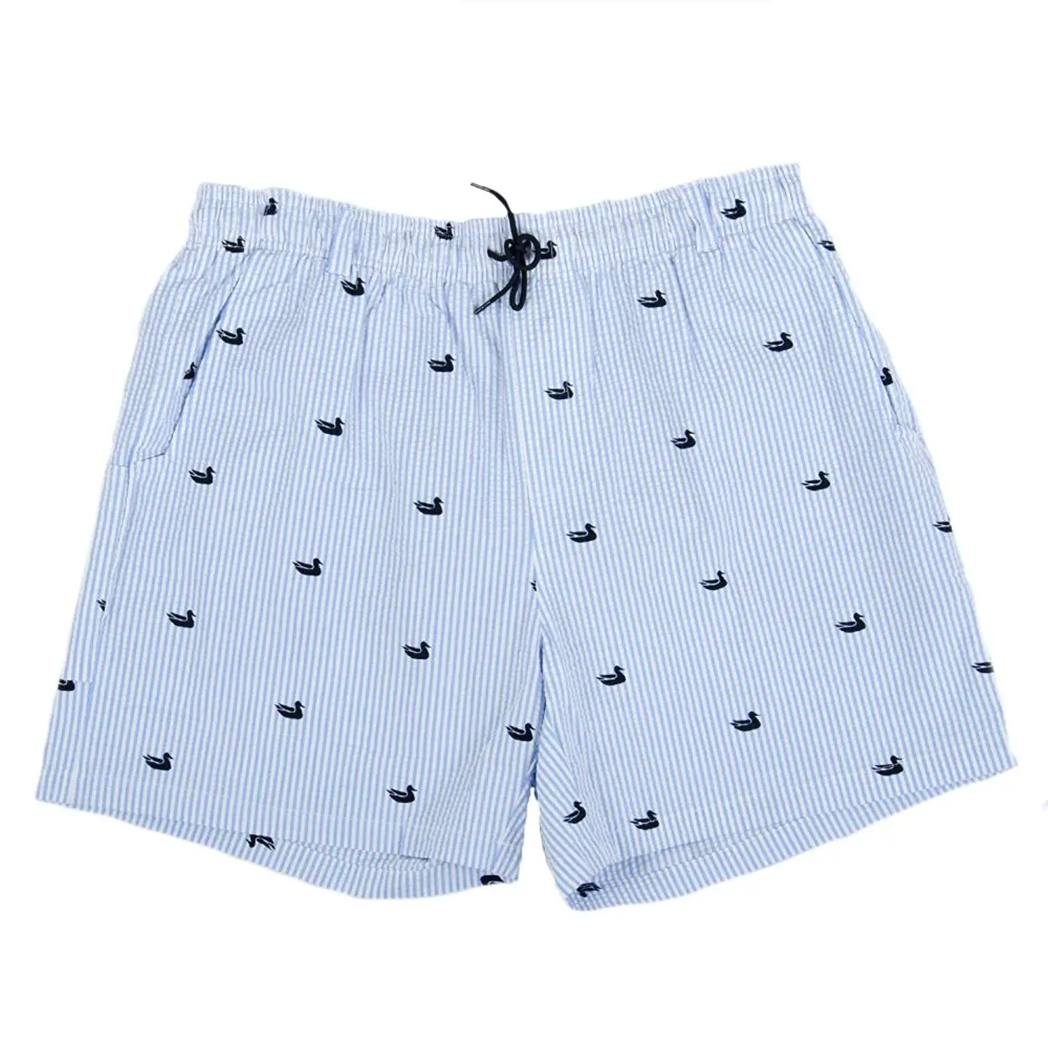 southern marsh seersucker swim trunks