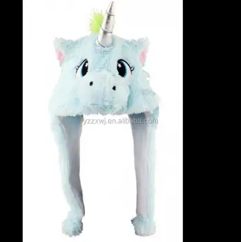 Unicorn Mewah Hewan Kepala Topi Hewan Mewah Topi Hangat Lucu Topi