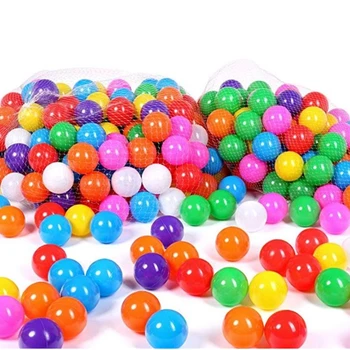 Cheap Red Orange Yellow White Pink Blue Green Purple 1000 Ball Pit ...