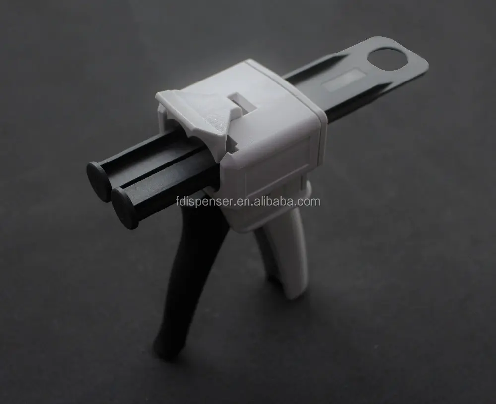 
High precision promotion caulking gunWholesale 2-part Epoxy Resin Caulk Mixing Gun Dispenser Applicator 50ml ratio 1:1 