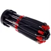 Hot sale 8 in one Multi Screwdriver with LED Flashlight Torch Hand Tools Multi-functional Flashlight Screw Driver LED flashlight