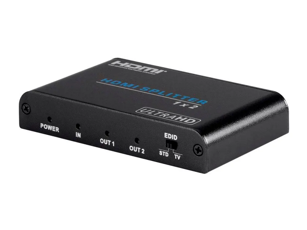 C&E Blackbird 4K Pro 1x2 HDMI Splitter with HDCP 2.Video Converter (CNE634500)