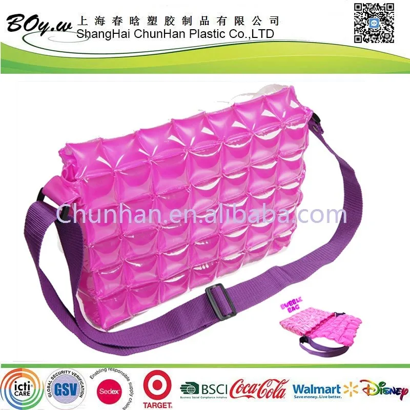 Inflatable Bubble Shopping Handbag Beach Bag With Pvc Belt Buy