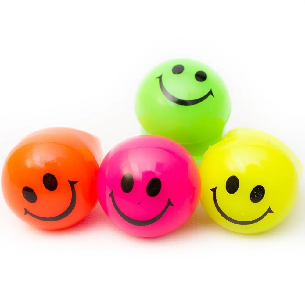 Led Smiley Face Bouncing Balls/tpr Bouncing Ball - Buy Happy Face ...