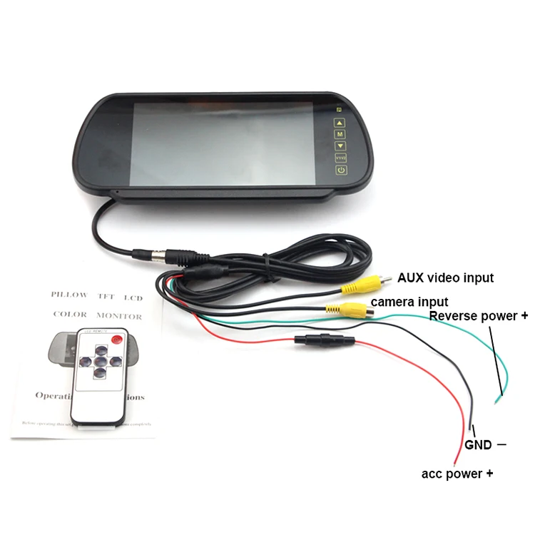 Tft color monitor схема подключения