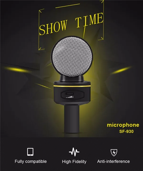 China Suppliers Electronics Singing Microphone Microphone Karaoke