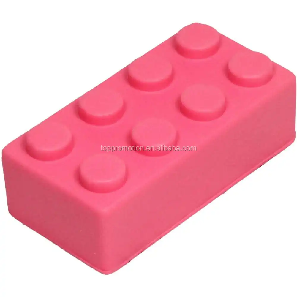 Pu Stress Reliever Building Blocks,Stress Toy Ball,Promotional Logo