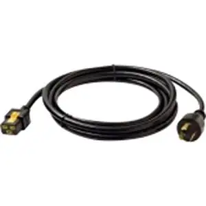 APC AP8753 Power cable (240 VAC) - IEC 320 EN 60320 C19 (F) - NEMA L6-20 (M) - 10 ft - black