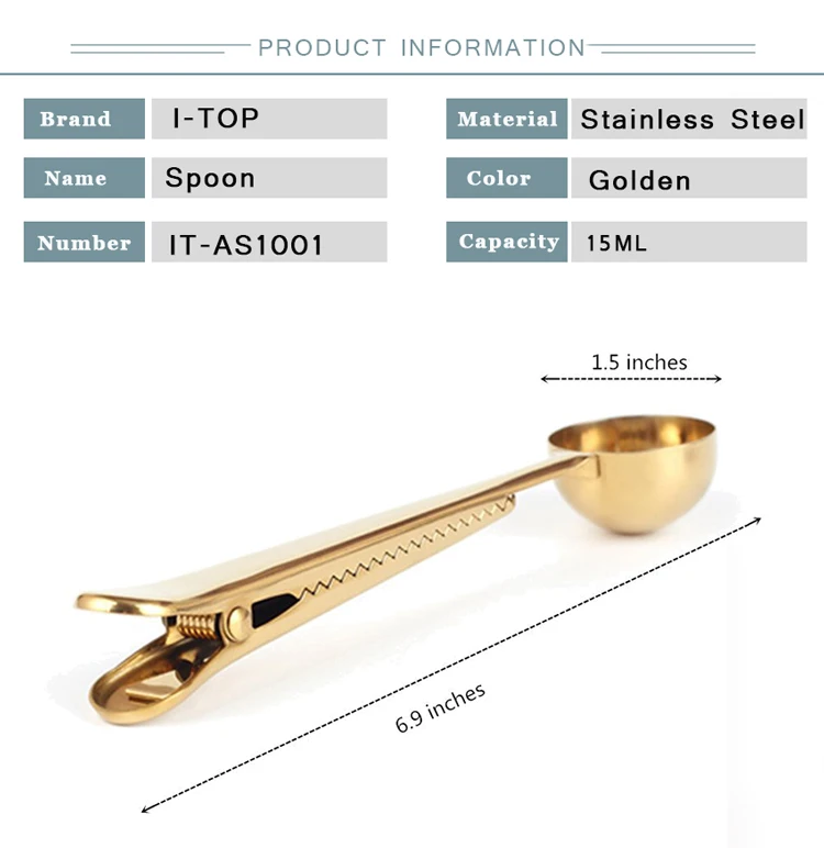 Gold Coffee Spoon