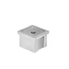 Foshan Stainless Steel SUS304 316L handrail gadget fittings Top Connecting Mounted Handrail holder insert into square pipes