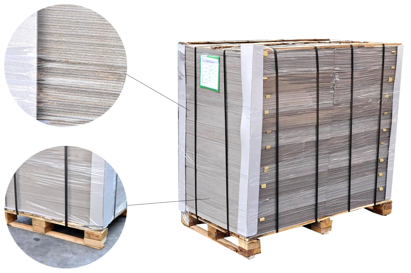 Chipboard sheets bulk picture