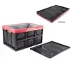 Collapsible Car Trunk Organizer Container Foldable for SUV Truck with Waterproof Bag Durable Plastic Grocery Storage Box
